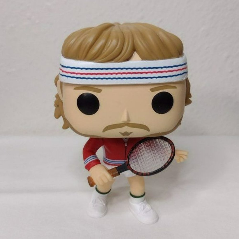 Tennis Legends Bjorn Borg Funko Pop 04 6,5 X 4,72 X 3,62 Inches.